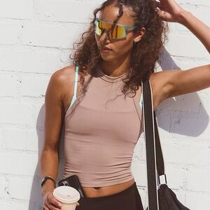 FP Movement Dynamite Tank NWT Size M/L Free People Ribbed Racerback Top